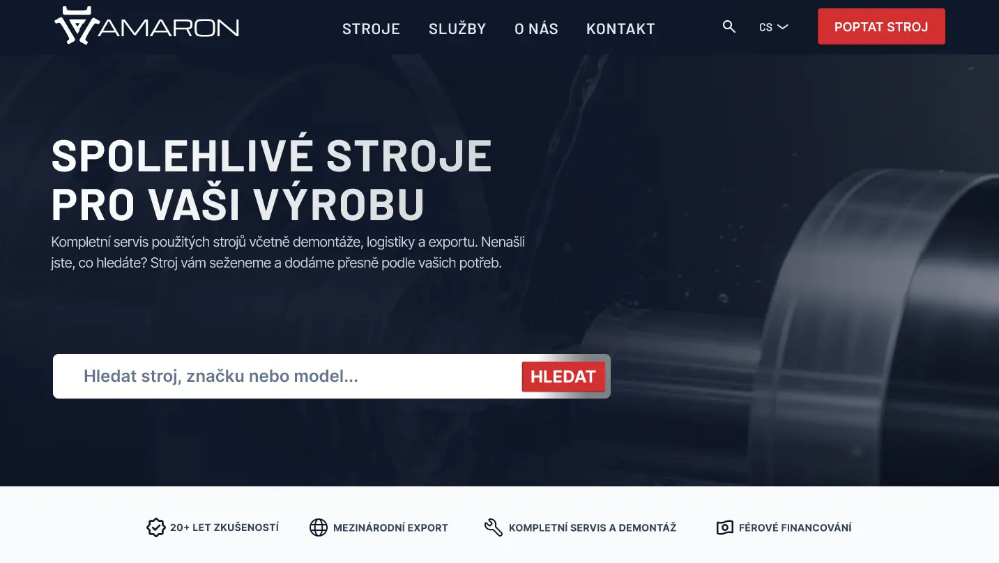 Amaron UI koncept